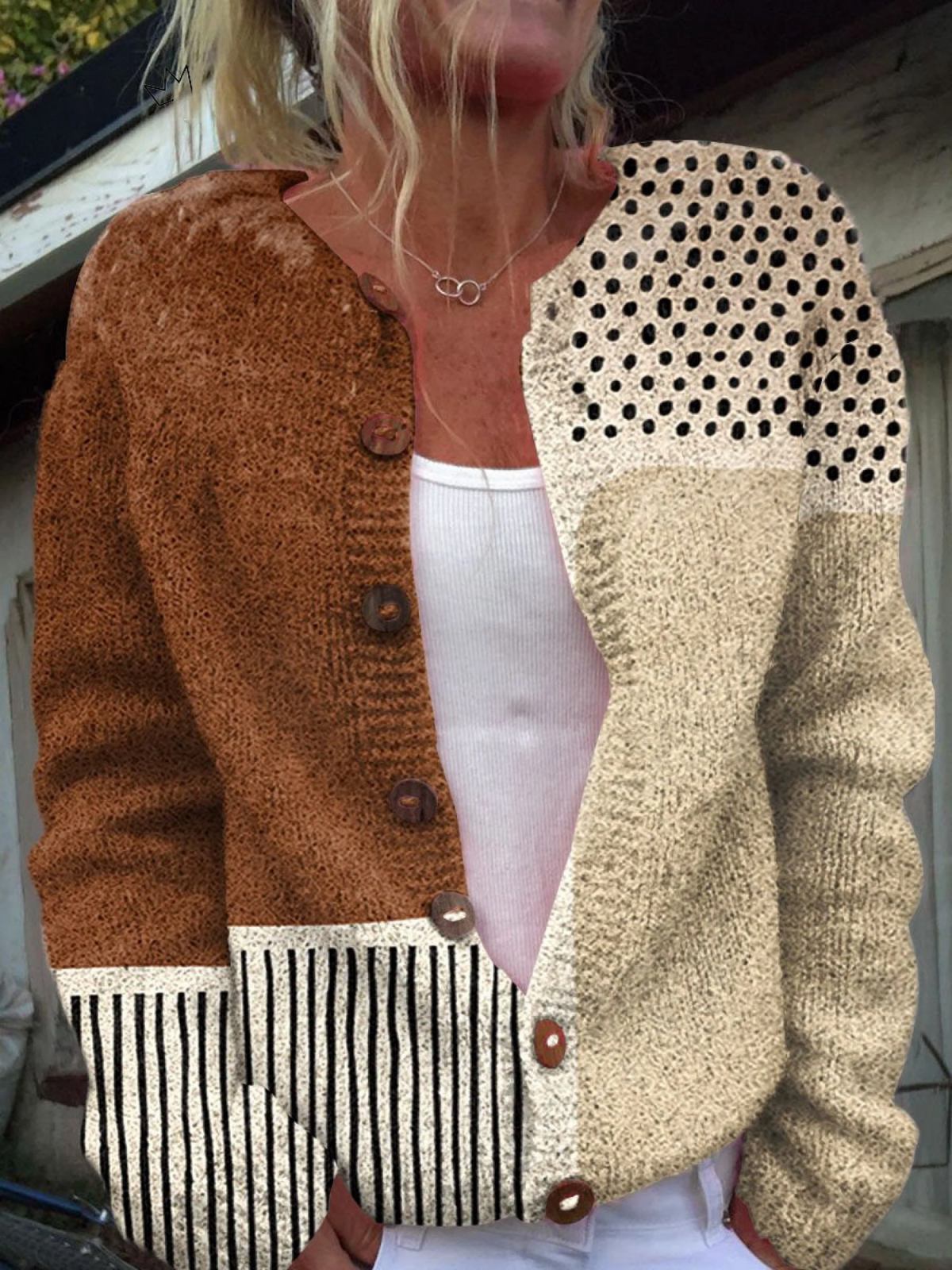 Eloise™ | Vintage Gebreide Cardigan Trui