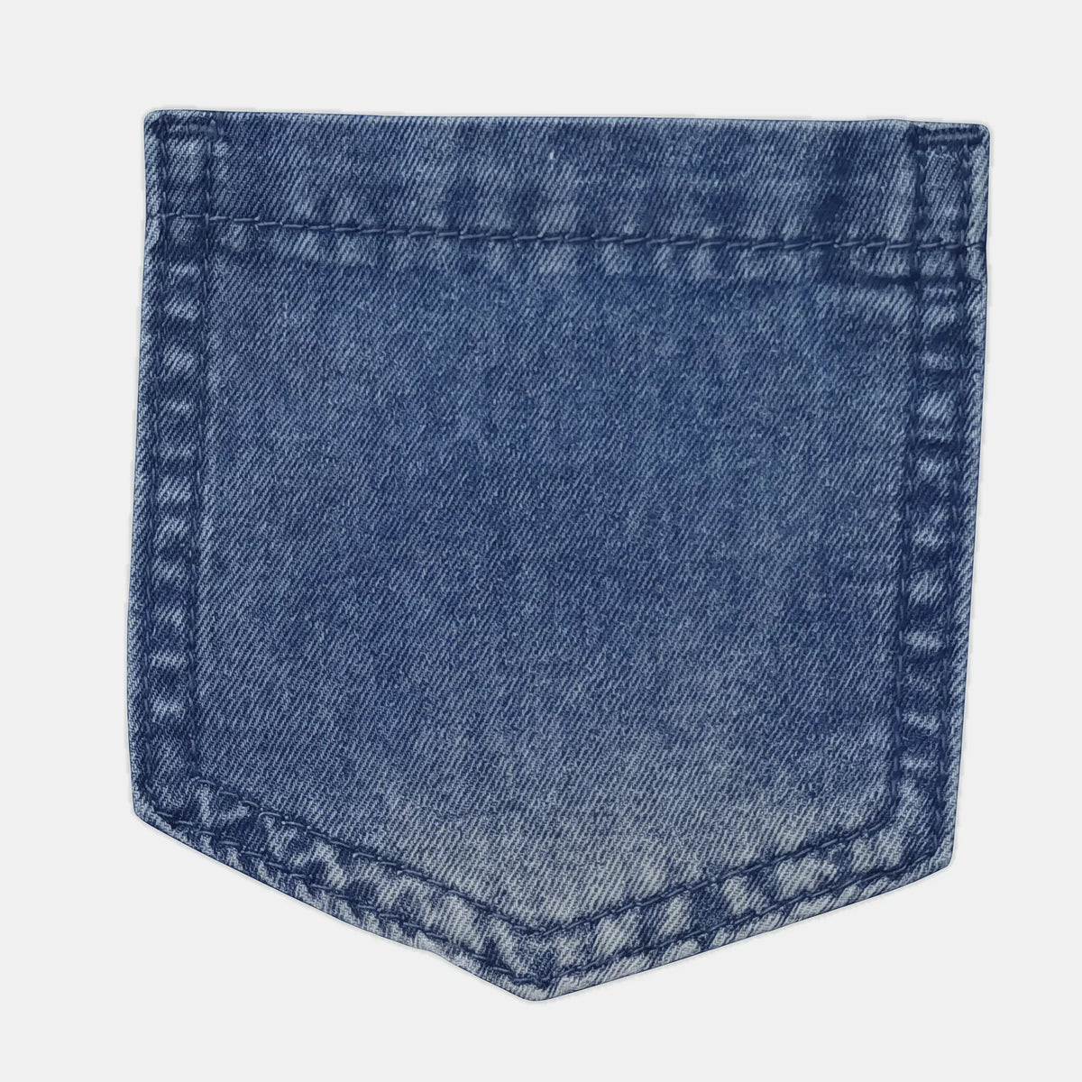 Dames Wijde Pijpen Knop Voor Gewassen Denim Jumpsuit